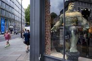Oxford Street Hulk In London - Source: Getty